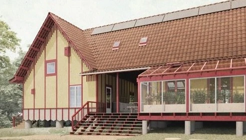 Solrød Kommunes nye gårdbørnehave Solbakken