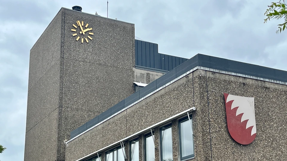 Tårnuret Solrød Rådhus